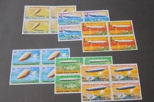 Mauritania 1976 Sc 345-48,C167-68 space CTO BLK(4) FU set