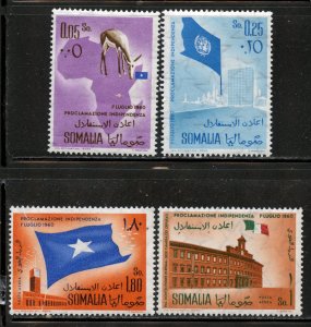 Somalia #243-4 + C70-1, Mint Hinge