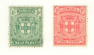 Jamaica #58-59  Single (Complete Set)