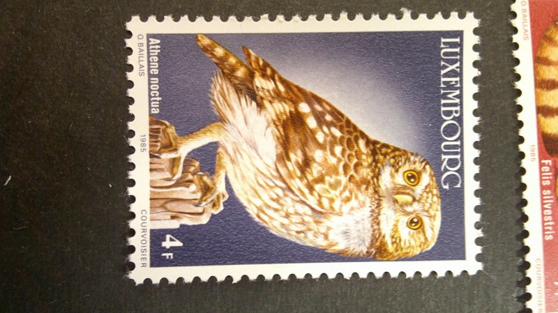 Luxembourg 1985 Wildlife Issue Scott# 732-735 Mint VF-XF NH CPL set of 4