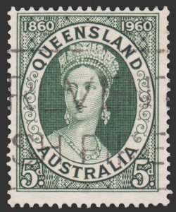 AUSTRALIA STAMP 1960. SCOTT # 339. USED