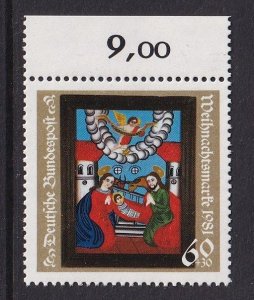 Germany  #B593  MNH  1981  Nativity Christmas