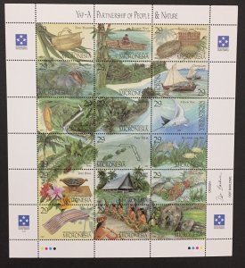 Micronesia 1993 #186 S/S, Yap Culture, MNH.