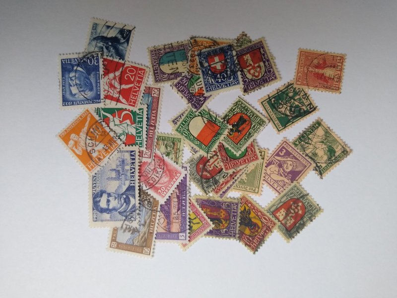 better selection CLEARANCE Switzerland semipostals to 1932 CV $474