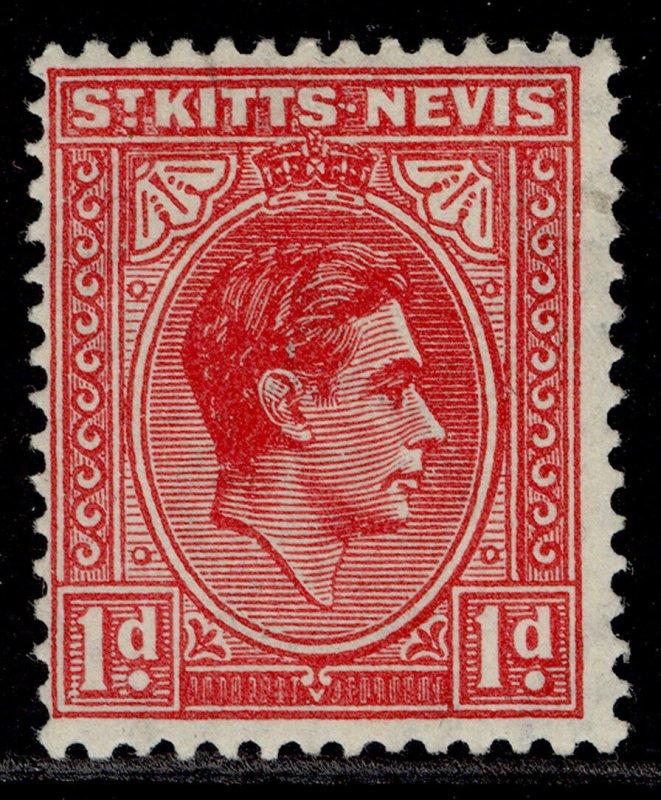 ST KITTS-NEVIS GVI SG69c, 1d rose-red, M MINT. 