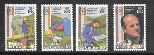 Tristan da Cunha #297-300 MNH Set of 4 Singles (my4) Collection / Lot