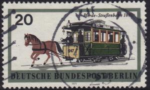 Germany Berlin - 1971 - Scott #9N307 - used - Trolley