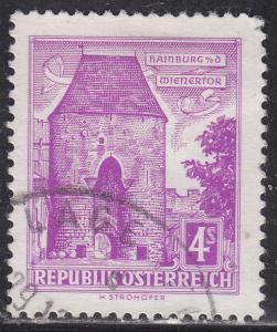 Austria 627 Vienna Gate, Hainburg 1960