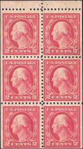 499e Mint,OG,H... Booklet pane... SCV $4.00