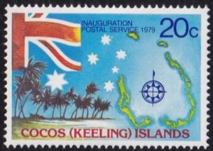 Cocos Islands #32 Mint