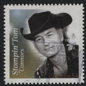 Canada 2009 used Sc 2334b 54c Stompin' Tom Connors ex booklet