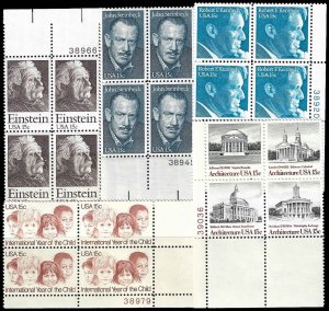 PCBstamps   US 1976 PB Set, Plate Block-4, (4 Var.), MNH, (5)