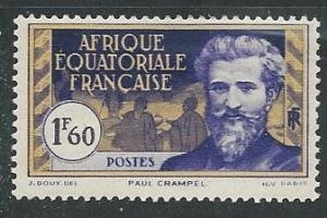 French Equatorial Africa  + Scott # 62 - MH