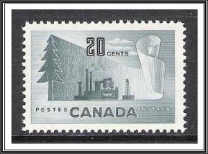 Canada #316 Paper Production MNH