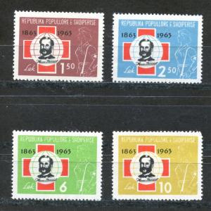 Albania - 1963 Scott 649 - 652