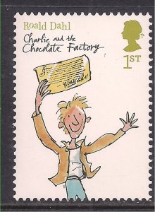 GB 2012 QE2 1st Roald Dahl Charlie Chocolate Factory Umm SG 3254 ( C881 )