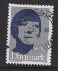 Denmark  #1051 used  1996  Europa famous Danish women  5k Asta Nielsen