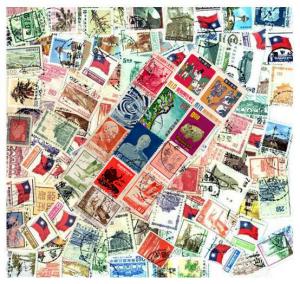 Rep. of CHINA -TAIWAN Collection - 100 Different Stamps