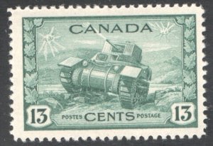 CANADA #258 VF  Unused  CV 5.00  ...   1151129