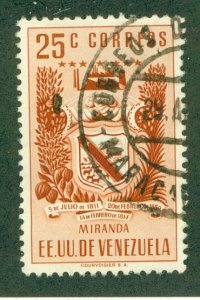 VENEZUELA 510 USED BIN $0.75