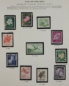 Norfolk Islands Stamp Collection All Safety Mounted In Faux Leather Binder 47-83