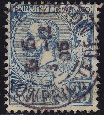 Monaco - 1901 - Scott #21 - used - Prince Albert I