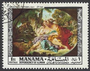 Manama UNL [Painting - Mothers' Day], used 