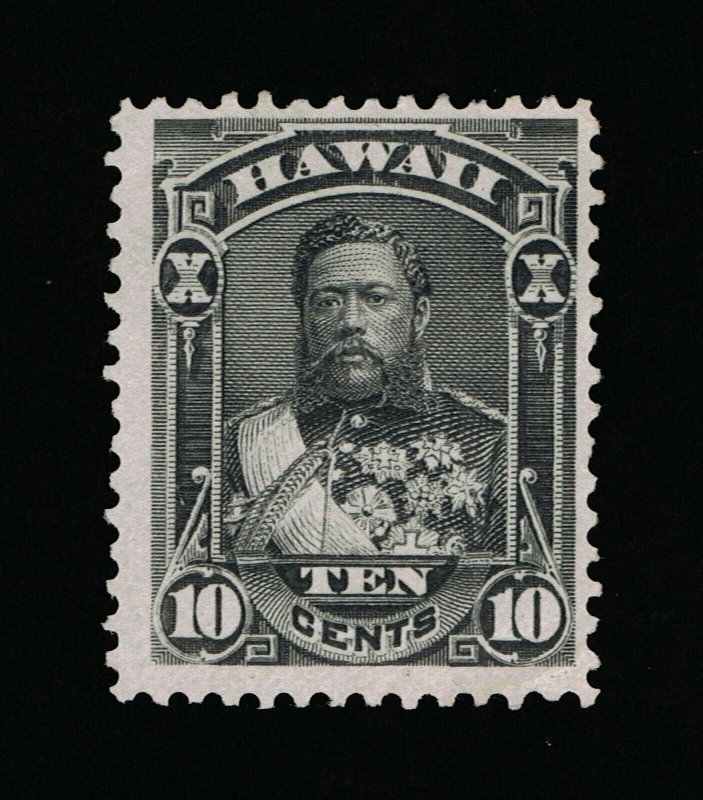 GENUINE HAWAII SCOTT #40 F-VF MINT NG 1882 BLACK KING DAVID KALAKAUA  #15825