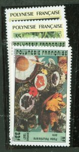 French Polynesia #458-459/530-531 Mint (NH) Single (Complete Set)