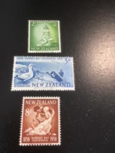 New Zealand sc 323-325 MNH comp set