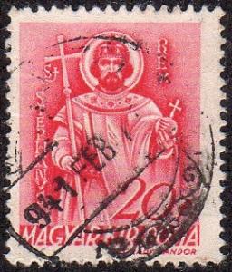 Hungary 544 - Used - 20f St. Stephen (1939) (3)