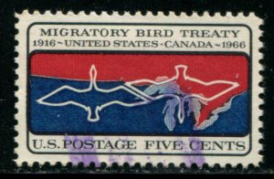 1306 US 5c Migratory Birds, used cv $.20