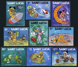 St Lucia 491-499, 500, MNH. Michel 484-492, Bl.21. IYC-1979. Walt Disney Space.