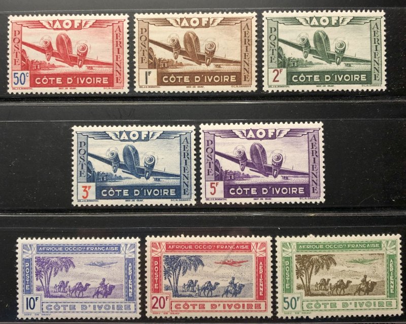 Ivory Coast C6-13 Complete VF, MLH