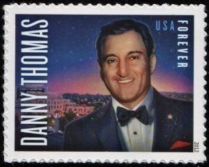 SC#4628 (45¢) Danny Thomas Single (2012) SA