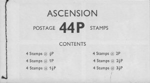 Ascension Scott #'s 143a MNH Booklet