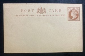 Mint England Postal stationery postcard Half Penny 1880s