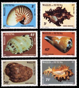 Wallis & Futuna Islands 1985 Scott #320-325 Mint Never Hinged