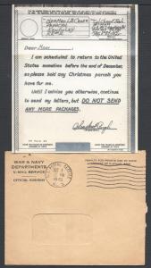 V-Mail, Microfilmed Letter to Mom, U.S.A.