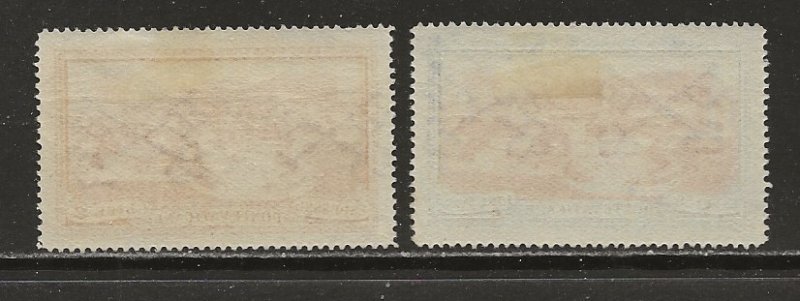 Vatican City Scott catalogue # E3-E4 Unused Hinged