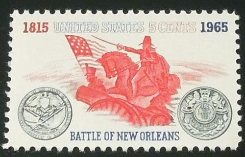 1965 5c Battle of New Orleans Scott 1261 Mint NH