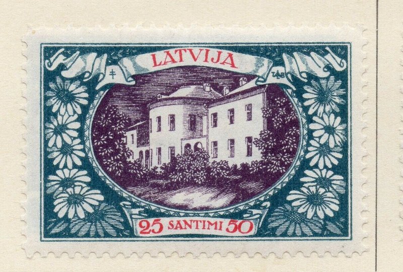 Latvia 1930 Early Issue Fine Mint Hinged 25s. NW-07375