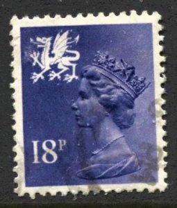 STAMP STATION PERTH Wales #WMH32 QEII Definitive Used 1971-1993