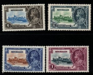 SEYCHELLES SG128/31 1935 SILVER JUBILEE MTD MINT