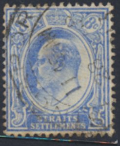 Straits Settlements    SC# 134 Used  see details & scans