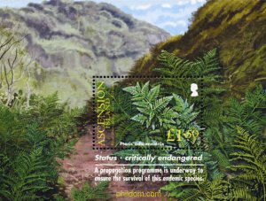 149276 MNH ASCENSION 2004 BICENTENARIO DE LA SOCIEDAD REAL DE HORTICULTURA
