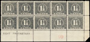 U.S. REV. PROPRIETARY RB52  Mint (ID # 118016)