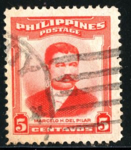 PHILIPPINES #592, USED- 1953 - PHILIP248AFF8