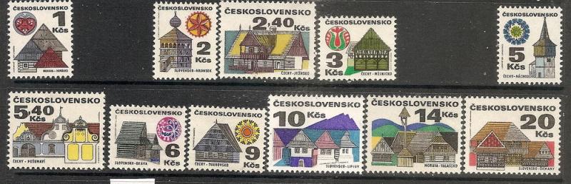 Czechoslovakia 1733//41A MNH 1971-72 Views