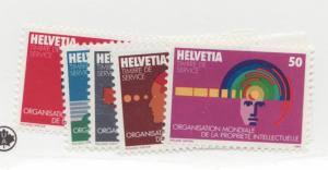 Switzerland Helvetia Sc #1101 - 05 ** MNH, postage stamp set, science